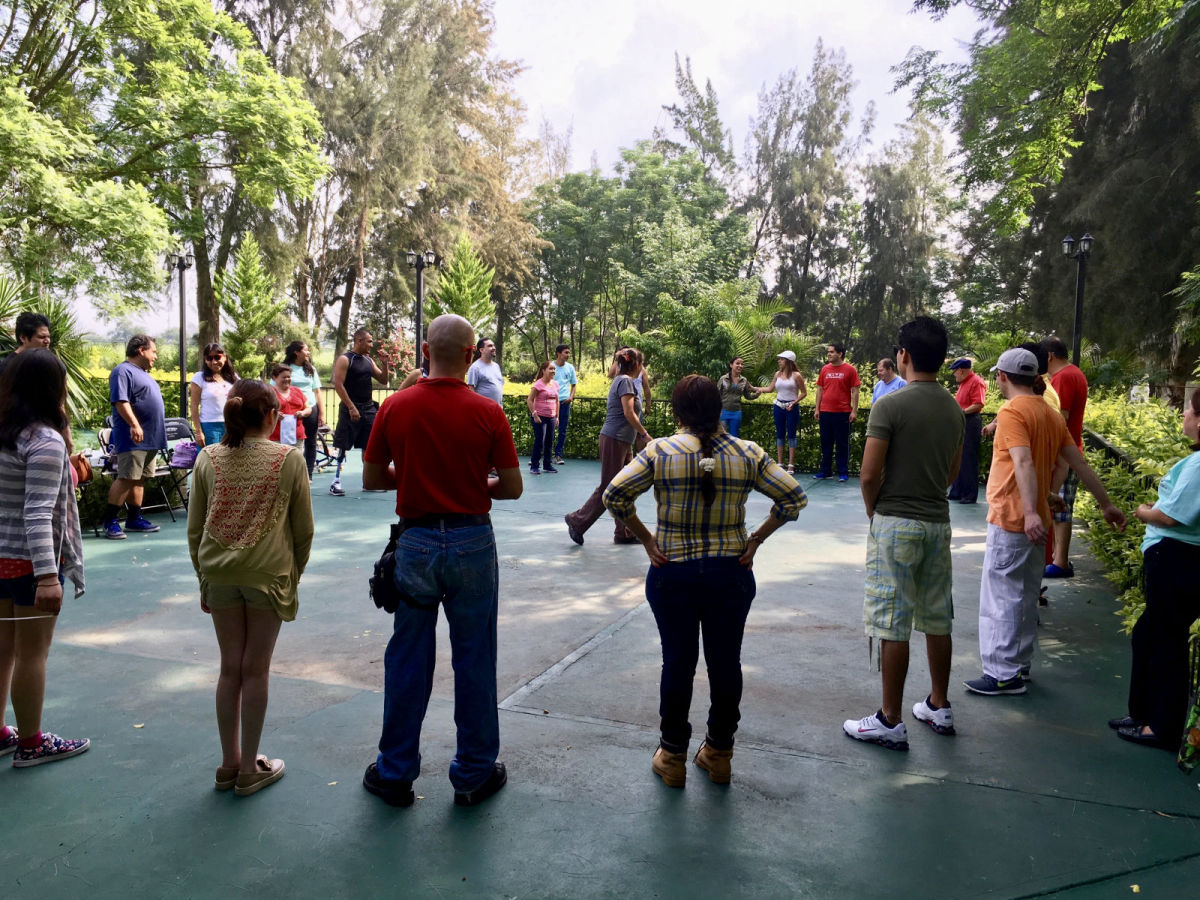 Actividades grupales al aire libre